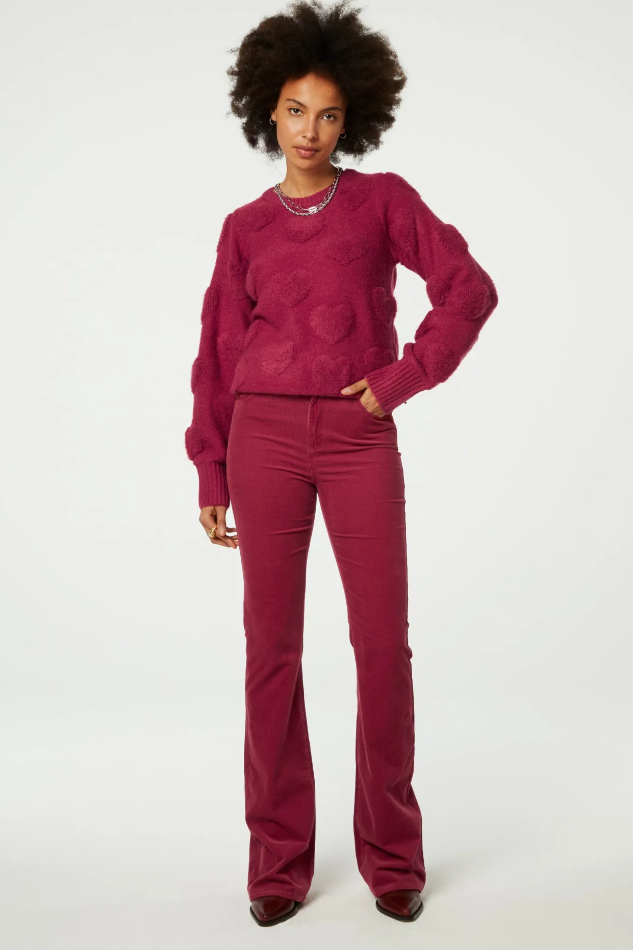 Bibian Heart Pullover