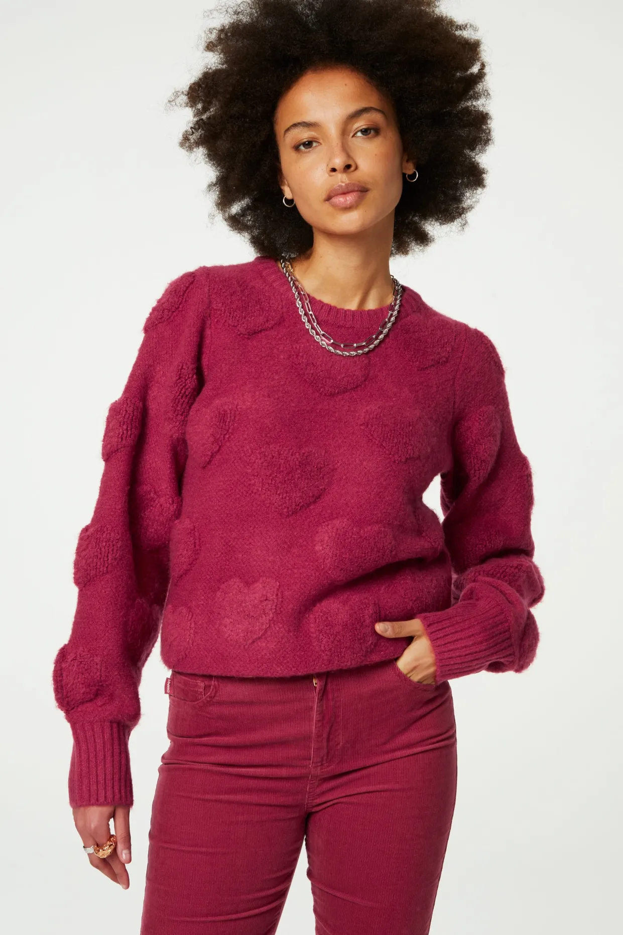 Bibian Heart Pullover