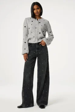 Bonnie Wide Leg - Rhinestone
