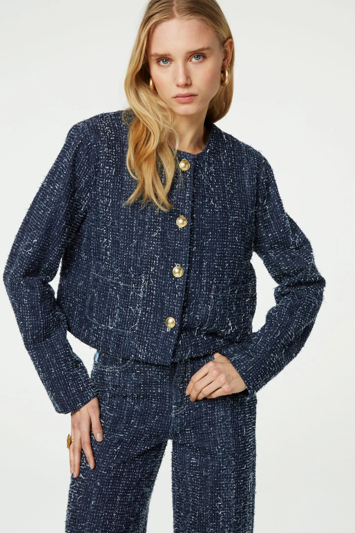Davis Denim Blazer