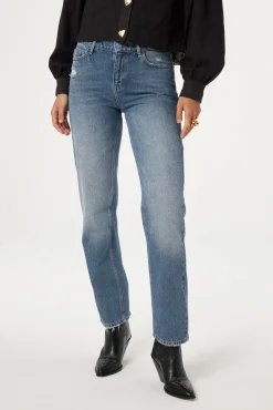 Marie Straight Low-rise Jeans