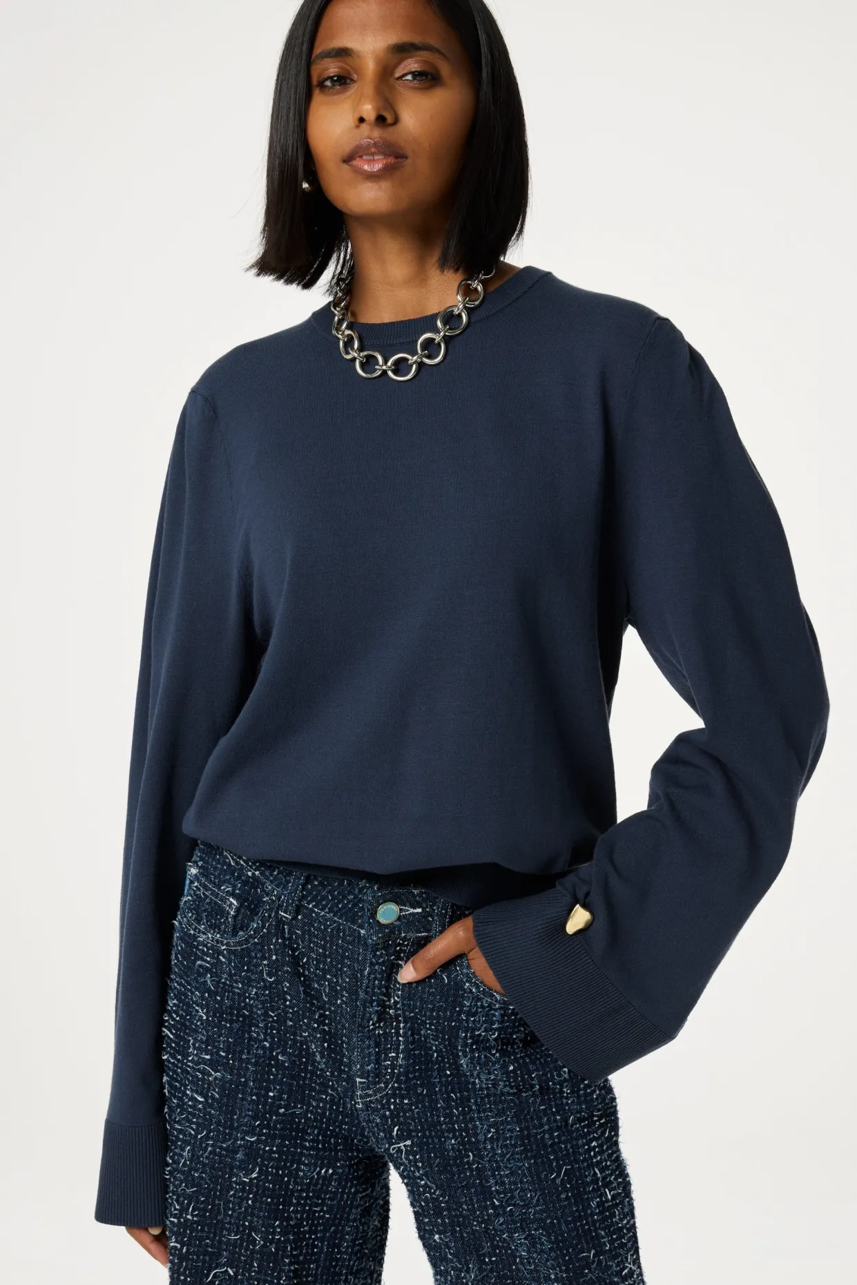 Molly Button Pullover