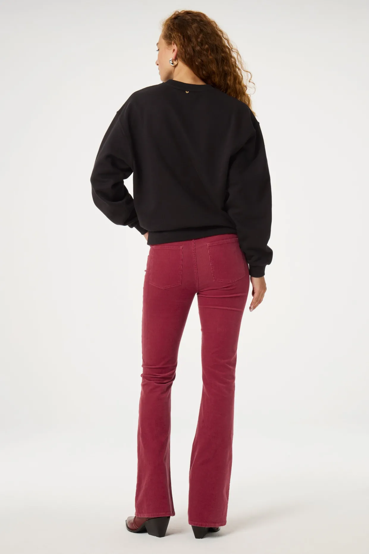 Terry Sport Heart Sweater