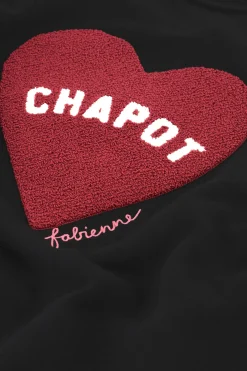 Terry Sport Heart Sweater